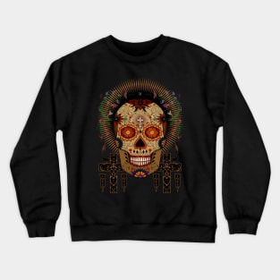 Day of the Dead Sugar Skull Crewneck Sweatshirt